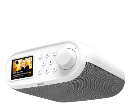 Radio i budzik Hama Radio cyfrowe dab+/internet radio/bluetooth® rx/app białe